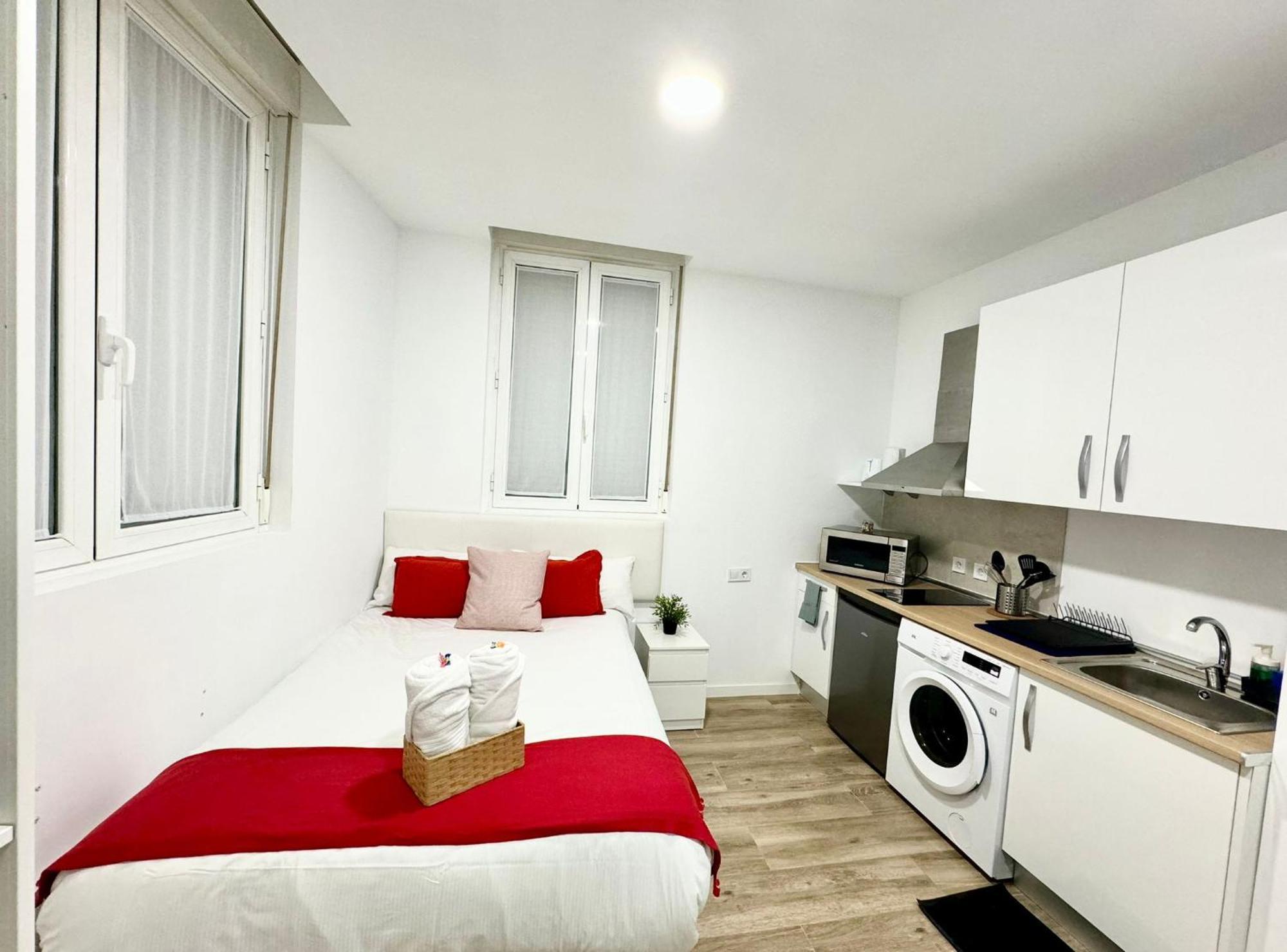 Apartamentos Madrid Connection - Universidad By Oshun Apartments Bagian luar foto
